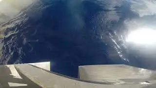 Coleta com mega-box-corer em expedição oceanográfica