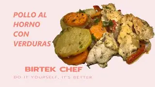 BAKED CHICKEN WITH VEGETABLES - BIRTEK CHEF