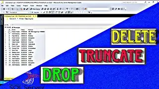 DELETE vs TRUNCATE vs DROP in SQL Server | Key Differences Explained
