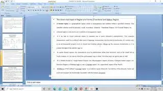 Concept of Regional Planning and Development