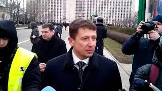 Митинги в Донецке 23.02.2014 maknews.at.ua. Брифинг Романова