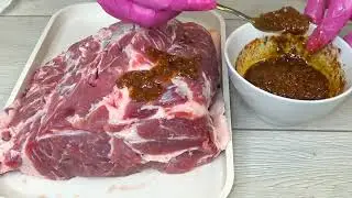#27 Unbelievably delicious pork! The secret to a juicy pork loin. Homemade pork loin, a simple re...