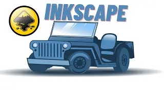 Vector design of Car using free vector graphics editor - Inkscape (Adobe Illustrator Alternative)