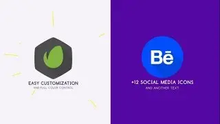 Flat Logo Animation  - After Effects Template