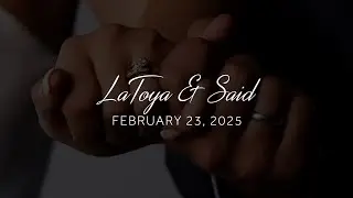 Latoya + Said Wedding