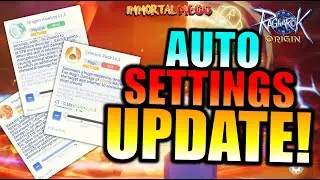 NICE AI PATCH ON AUTO SETTING!! - RAGNAROK ORIGIN