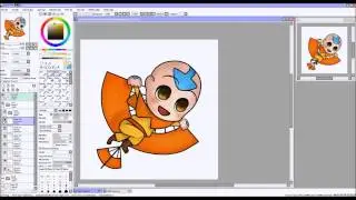[Speedpaint] Chibi Aang