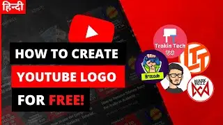 Create a YouTube Channel Logo/Profile Picture | Make YouTube Logo for FREE | MarkBuzz | Hindi