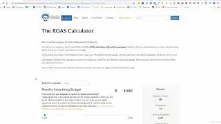 Facebook Ads Tutorial 2021 - Facebook ROAS Calculator