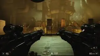 Wolfenstein 2: The New Colossus - Ubercommander Mission - Venus (Transporthalle District)