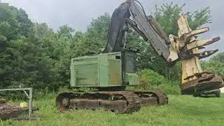 John Deere TimberJack Fellerbuncher #johndeere #nashville #615 #timberjack