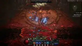 Diablo 4 season 2 Uber Lilith Ball Lightning Sorc