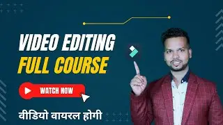 Best Video Editor For Beginners 2022 | Filmora 11 Basic to Advanced Full Course in Hindi