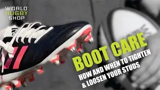 How and when to change & loosen rugby boot studs
