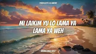 Haluma (Lyrics video) Tyron Scott x Dj Matro