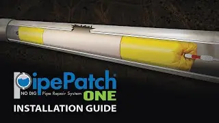 How to Install PipePatch ONE | All-in-One No Dig Pipe Repair System