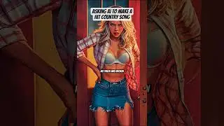 Asking Ai To Make A Hit Country Song "Ain't No Way I'd Let You Sh*t On My T*ts #aisong #aimusic