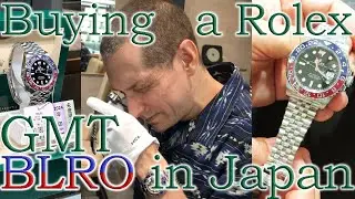 Buying a Rolex GMT Master 2 126710 BLRO in Japan