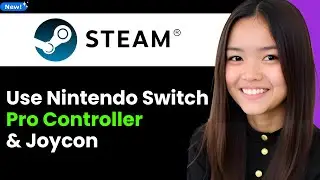 How To Use a Nintendo Switch Pro Controller & Joycon on PC Steam Games 2026 (Step By Step)