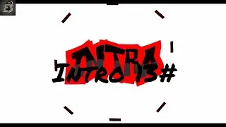AMAZING BLACK/RED RAP 2D INTRO | FREE | FAST RENDER | PANZOID INTRO 13# | By Essential Studios