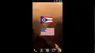 American Flags Widget for Android