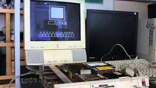 IBM PS/2 Model 30 booting into IBM Cassette Basic
