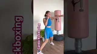 Cardio kickboxing workout for fat loss. #fatlossworkout #cardioworkout #bodyweightworkout