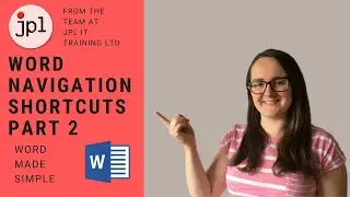 Word Navigation Shortcuts Part 2