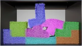 Softbody Tetris V41 | Hair Style ❤️ C4D4U