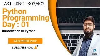 01 - Python Programming KNC302/402