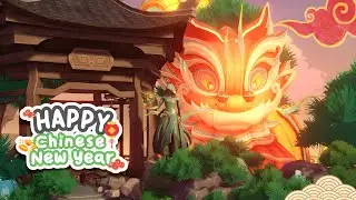 Happy Chinese New Year | Serenitea Pot Design | Genshin Impact