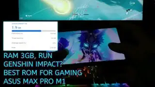 BEST CUSROM ANDROID 10 FOR GAMMING | TEST IN ASUS ZENFONE MAX PRO M1
