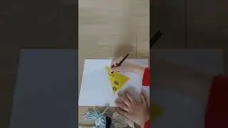 Как нарисовать сыр?🧀🎨🖌️ Обучение Вани