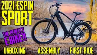 Espin Sport 2021 Unboxing, Assembly, First Ride! Adventure E-Bike!