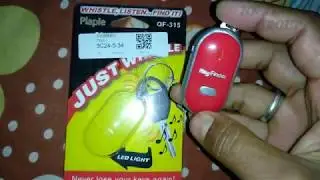 WHISTLE KEY FINDER 5 POSSIBLE TEST