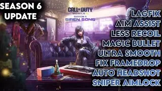 COD SEASON 6 TOOLBOX 6.3 | CODM AIMBOT CONFIG | CODM NEW UPDATE HEADSHOT CONFIG | MP+BR WORK | CHEAT