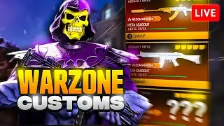 🔴 LIVE - CUSTOM WARZONE LOBBIES using the TOP BEST SEASON 6 LOADOUTS | !controller