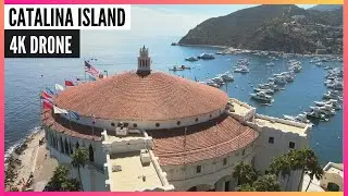 Catalina Island - 4K Drone - Exploring Avalon - Wrigley Botanical Garden - The Amateur YouTuber