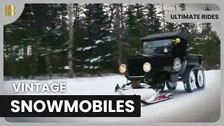 Vintage Snowmobile Unveiled! - Ultimate Rides - Car Show