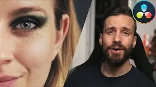 Digital Makeup with Fusion Planar Tracker - DaVinci Resolve 17
