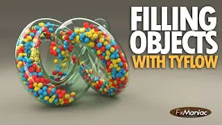 Tyflow Beginner Tutorial - Filling Objects 