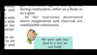 what is combustion- Combustion and flame| class 8 science NCERT