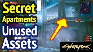Secret Apartments (Unused Assets) in Cyberpunk 2077: Tiny Mike Cut Content
