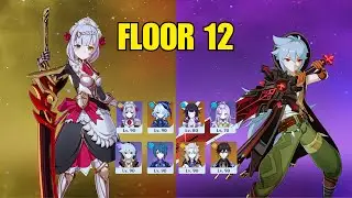 Noelle Wet Lunar Crystallize & Physical Razor | Genshin Impact 6.3 Spiral Abyss Floor 12