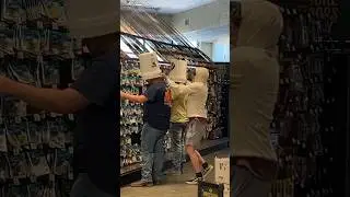 DOUBLE BUCKET PRANK! 😳😂 #shorts