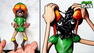 [FNF] Making Ben Drowned Sculpture Timelapse [Ben Drowned Mic Of Time] - Friday Night Funkin' Mod