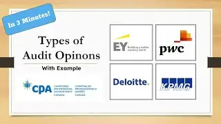 Audit Opinions Simplified In 3 Minutes - CPA Canada Prep