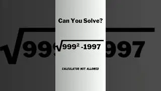 A Confusing Math Radical Problem. Expansions 