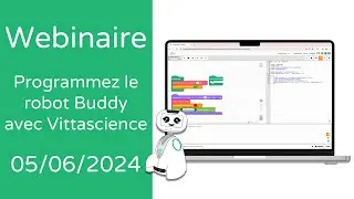 Webinaire : Programmez le robot Buddy avec Vittascience