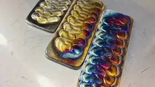 How to get color in stainless tig weld. @inoxplane